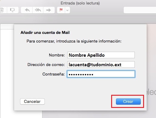Romance gusto solamente Cómo configurar tus cuentas de correo en Mail de MAC (OS X Yosemite)