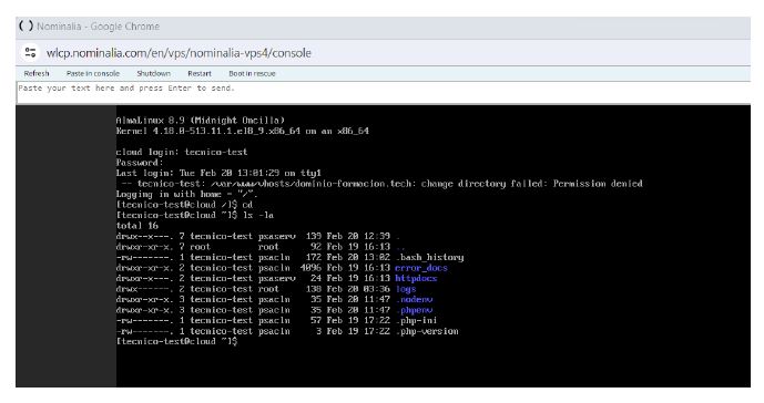 Cómo acceder por root desde un VPS: guía con pantallazos