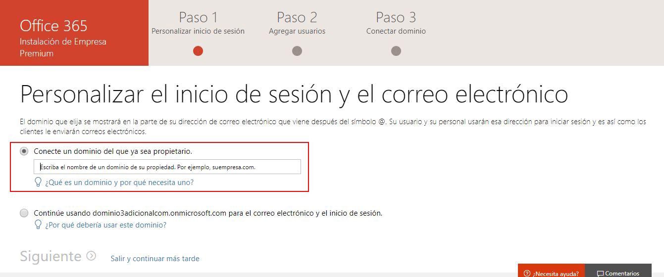 Configuración Office 365 paso a paso