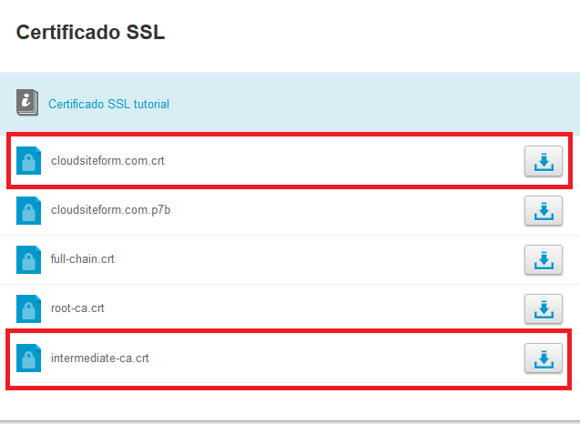 Imagen 6 - Cómo instalar un certificado SSL en CentOS 7 CRT