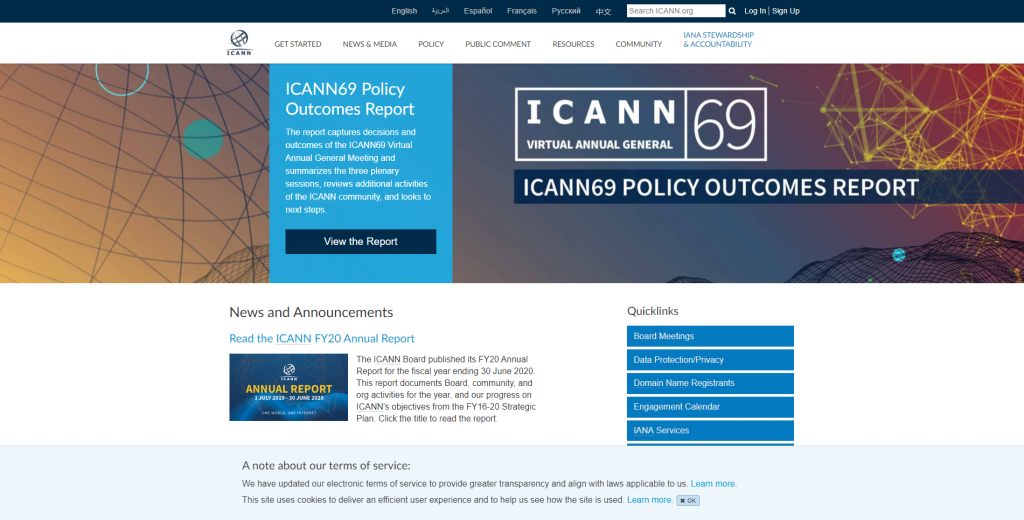 ICANN