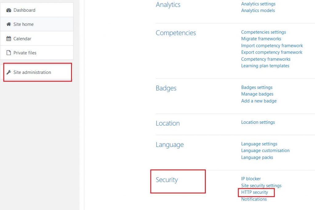 HTTPS en Moodle