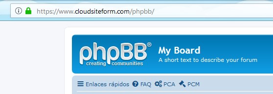 HTTPS en phpBB