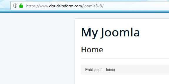 HTTPS en Joomla