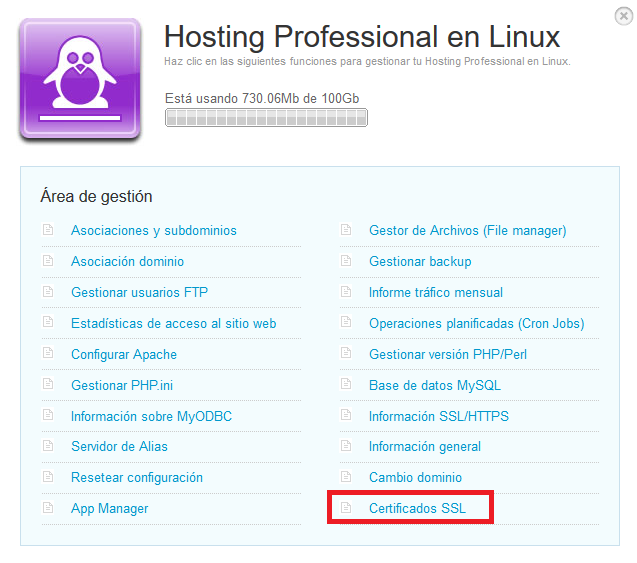 Emitir SSL Hosting Linux