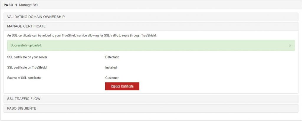 SSL configuracion